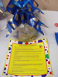 Ball Party Supplies theme Thank you cards